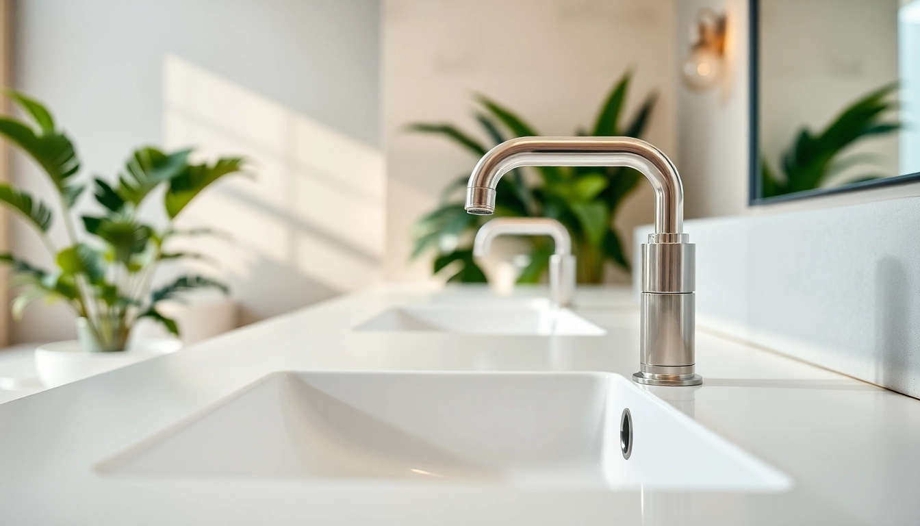 Erlebe den eleganten sonni sanitär Wasserhahn in modernem Badezimmer für das perfekte Zuhause.